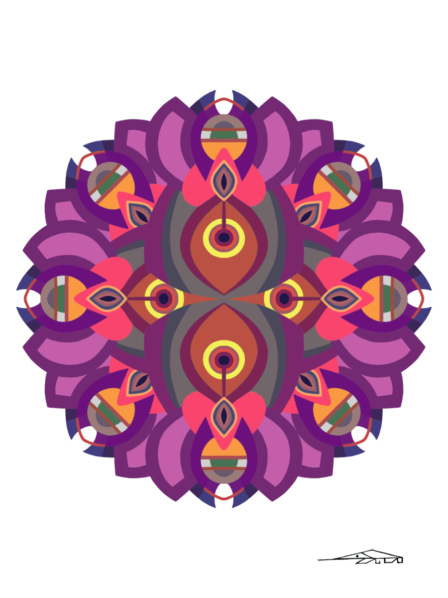 Kukka II by Ana Rugani 20 inch by 26 inch fine art print