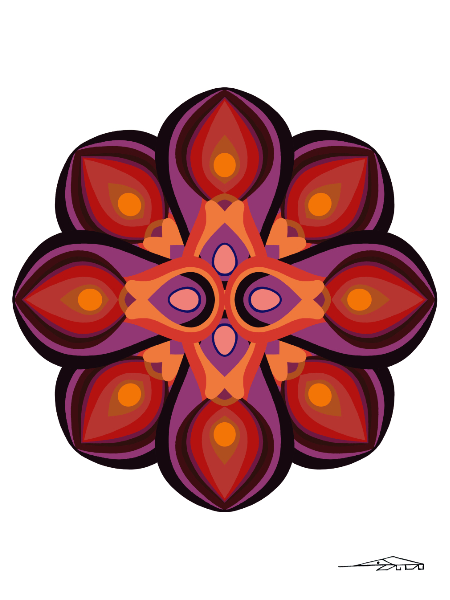 Kukka III by Ana Rugani 20 inch by 26 inch fine art print